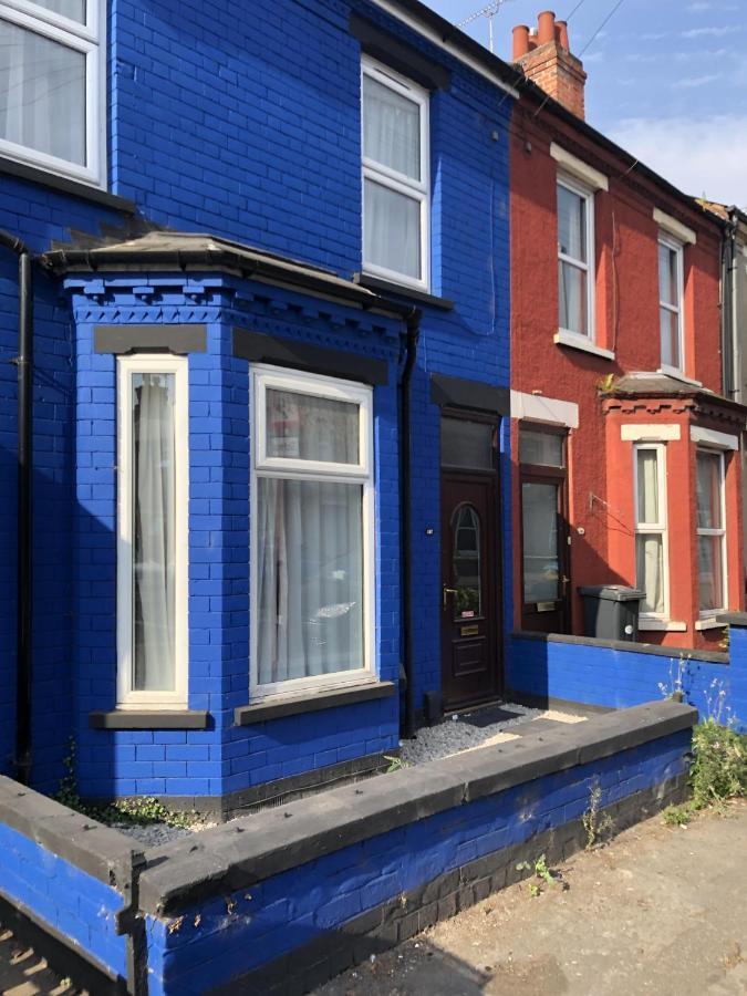 リンカーン Blue House Bed & Breakfast エクステリア 写真